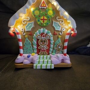 Disney Gingerbread House with Lights - Multicolor